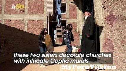 View Full Screen: these two sisters may be the first women to tour egypt painting murals in churches.jpg