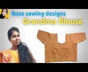 Rose sewing designs