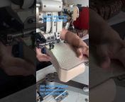 Automatic leather sewing machine