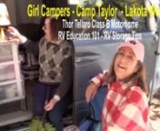 On this week&#39;s show, we catch up with Michelle Fontaine at the Camp Taylor Campground in Columbia, New Jersey, where she meets up with Janine Pettit, founder of Girl Camper and learns all about this fast-growing organization.nnAlso we join Michelle on a tour of the Camp Taylor Campground along with an interesting visit to the adjoining Lakota Wolf Preserve.nnThen we visit with Jon Krider, vice-president of product development at Thor Motor Coach and check out the all-new Tellaro Class B motorhom