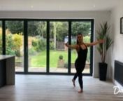 In this 10 minute Ballet Barre session Tina will take you through a range of choreography in 4 parts and end with a routine that combines strength stretch and balance