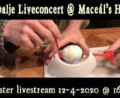 Join us for lots of live music in this special Easter Sunday live stream! We will also be decorating Easter eggs, searching for eggs, giving you tips and of course playing your favourite songsnnThis stream is for free, but if you wish to support us directly, please buy a ticket at https://www.rapalje.com/streamnnLive concert, painting eggs, searching for eggs listen to your favourite songs and get tips for painting your eggs. Join us with this special easter live stream!nnnIf you&#39;d like to suppo