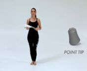 Focus the power of deep tissue percussion massage with the Point Tip. Learn how to access shoulder and upper back pressure points with guided massage and stretching by yoga therapist Dani Ibarra.