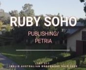 Lot 317 is Ruby Soho from the Newgate Farm Australian Broodmare Sale Draft 2020