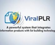 ViralPLR.com Signup from plr