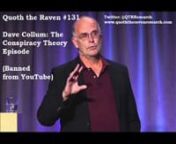 Dave talks nearly 3 hours of conspiracy theories: we go deep on the Las Vegas shooting and 9/11, we also talk the Fed and big pharma. Collum also weighs in with his stance on JFK, the Moon landings, HAARP, chemtrails and how the Jeffrey Epstein fiasco could turn the world on its fucking head.nnDavid B. Collum is an economic commentator, chemist, Betty R. Miller Professor of Chemistry and Chemical Biology at Cornell University. He holds a PhD, Columbia University, MS, Columbia University, MA, Col