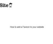 How to add a Favicon from favicon