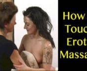 What qualities can transform your touch from mediocre to mindblowing? Caffyn Jesse has given erotic massage to hundreds of people. She has developed simple guidelines that will transform your touch.