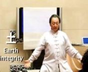 In October 2013, the internationally-acclaimed t&#39;ai chi master, Al Huang (Chinese name: Huang Chungliang) performed an original dance composition at the National People&#39;s Congress in Beijing. This dance artistically connects the five elements of traditional Chinese philosophy (earth, metal, wood, fire and water) to the five principles of peace written by Premier Zhou Enlai of China (respectively -- integrity, non-aggression, equality, balance and neutrality). The occasion was jointly sponsored b