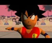 Reproducción en 3D de la mítica final del 21º torneo de artes marciales de la serie Dragon Ball, donde Son Goku se enfrenta a Jackie Chun. (Versión inicial, pendiente de mejoras en modelados, texturas, rigging y refinamiento de animaciones)
