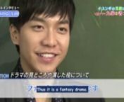 Translation: http://lsgfan.wordpress.com/2014/03/09/eng-lee-seung-gi-talks-gu-family-book-and-acting-for-japan-nittele-plus/nVideo: http://gall.dcinside.com/board/view/?id=leeseunggi&amp;no=457651