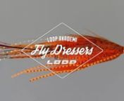 Loop Akademi Fly Dresser Stuart Foxall demonstrates how to tie his Red Shrimp Intruder.