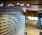 Train to Biei, Asahikawa station escalator and Biei and sourrounding area, Hokkaido.nMusic: