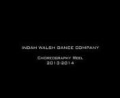 IWDC Choreography Reel 2014 from michelle anthony solo