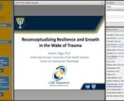 CDPP: Reconceptualizing Stress and Resilience from cdpp