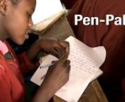 This sequence gives an insight into the #ProjectAfrica pen-pal initiative.