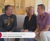The 2018 St. Jude Dream Home was given away to Stan Ruiz of Kingsburg who was selected as the lucky winner of the approximately 2,144 sq. ft. home in the De Young Trailside at Loma Vista community in Clovis during the October 28th live television broadcast on FOX26.nnWith overwhelming support by the community who dug deep and donated, the 2018 Central Valley St. Jude Dream Home Giveaway successfully raised &#36;957,100 for St. Jude Children’s Research Hospital! Since 2007, De Young Properties has