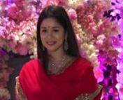 Sara Tendulkar in pink Or Sara Ali Khan in nude and orange? Whose overall look do you choose? Sachin and Anjali Tendulkar’s daughter Sara Tendulkar attended Akash Ambani and Shloka Mehta’s engagement party in 2018 wearing a pink lehenga by Manish Malhotra. She accessorized her outfit with a necklace set and a gold shimmery clutch in hand. Simple makeup with a bindi to give it a little more ethnic touch to the entire attire set the right tone for the event. Her let-loose silky hair rounded ou