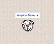 En el último año, vimos a los stickers ganando la carrera contra los emojis y los gifs en la preferencia de la gente para expresarse con una sola imagen. Whatsapp se llenó de stickers de perritos felices, chistosos, raros, tristes, enamorados. Y así nació un nuevo medio para el Refugio El Campito.nnCreamos un pack de stickers con 30 perros en adopción del Refugio y una línea de Whatsapp para que la gente se los pida, transformando cada sticker en una pieza de comunicación para incentivar