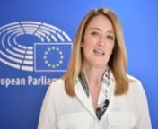 Roberta Metsola reacts to her appointment as Vice-President of the European Parliament from roberta metsola