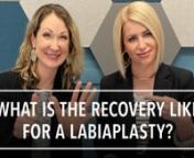 If you&#39;re considering a labiaplasty you&#39;re definitely going to want to know about the recovery! nnIn this educational (AND fun!) Amelia Academy video, Dr. Michelle Roughton and Gretta Nance walk you through what a typical labiaplasty recovery is like.nnReady to start learning? Watch this video! ✨nnnSign-Up for Amelia Academyn******************************nhttps://tv.askamelia.comnnLearn More About Amelia Aestheticsn**************************************nhttps://askamelia.comnnMore from Grettan