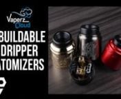 Check out three incredibly crafted Rebuildable Dripper Atomizers from the creators of Vaporz Cloud and Suicide Mods!nnProduct showcased in this video:nnSuicide Mods NIGHTMARE 28MM BF RDA:nhttps://www.elementvape.com/suicide-mods-nightmare-rdannVaperz Cloud ASGARD MINI 25MM BF RDA:nhttps://www.elementvape.com/vaperz-cloud-asgard-mininnVaperz Cloud x Suicide Mods VALHALLA 28MM BF RDA:nhttps://www.elementvape.com/vaperz-cloud-valhalla-28mm-rdannFor more information, view our website at:nhttps://www