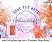 Customize this video at https://seemymarriage.com/product/emotional-finger-prints-orange-theme-hanging-finger-arts-save-the-date-video/nCreate more Wedding invitations @ https://seemymarriage.com/create-wedding-invitation-video-card/nCreate Wedding videos @ https://seemymarriage.com/video-invitations/?pa_events=WeddingnAbout the Video nIt is an exclusive video invitation that suits for a spanking new love story. The photo frames dangle on a large spreading tree to express a passionate love story