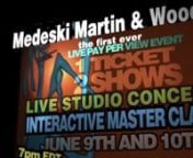Nevessa presents Medeski Martin &amp; Wood for 2 webcasts June 9 and 10 2010. For more info and tickets go to www.nevessa.com/mmw.html