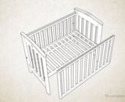 Boori Classic Cot Bed - Animated assembly guide from boori