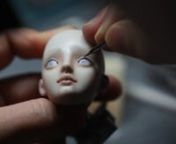 The third video of Madame de Pompadour being created. After seeing the doll be engraved, and the tattoos filled with ink, it is time for Madame P to open her eyes.nnYou can find out more information about the Madame de Pompadour doll at: http://www.enchanteddoll.com/blog/nnMusic: Blues for Slick McWolf by SLIKK TIMnnPart 1: https://vimeo.com/192203045nPart 2: https://vimeo.com/192716389
