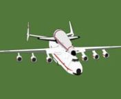 There was a proposal, taken seriously by both British Aerospace and the Antonov corporation to launch the British HOTOL air-breathing spacecraft design from the back of a mightly Antonov AN-225.nThe actual model would have been