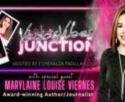 VegasVibes Junction hosted by Esmeralda Padilla-Gould proudly features Maryanne Louise Lagran Viernes.Ms. Viernes is an award-winning writer, journalist, media personality, host/presenter, and a devoted mother of two.Born and raised in the Philippines, she found herself interested in reading at a very young age.Mary aspired to become an award winning writer, which she was able to attain at the age of 17, winning first place in the Carlos Palanca Memorial Awards for Literature, a prestigiou