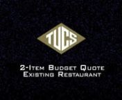 TUCS Quote System - Budget Quote FINAL from tucs