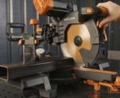 This video will give you a guide to the R255SMS-DB+ 10” Multi-Material Cutting Double Bevel Sliding Mitre Saw. The saw comes with a laser cutting guide to improve accuracy and an adjustable depth of cut.