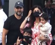 Have you met the mini version of Shilpa Shetty? WATCH this video to know more. Shilpa Shetty surprised everyone when she welcomed her daughter Samisha Shetty Kundra via surrogacy in February last year. The internet couldn’t get enough of the adorable Samisha once her pictures and videos were out. Today is a special day for the actress as she turns a year older today and the internet is already flooding with warm wishes for the star. Watch this throwback video of the actress with her family and