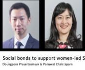 Social Bonds to Support Women Led SMPE - Doungporn and Panuwat from smpe
