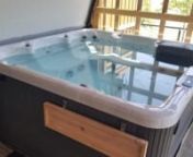 Folding Hot Tub Table by https://www.uppercasedesigns.ca/products/hot-tub-tablennGreat Father&#39;s Day gift and Moms will love to use this too!Do you have a hot tub?And do you bring a drink and your cell phone to the hot tub? Do you worry about your cell phone getting wet or worse, do your worry about it falling into the hot tub?There goes the enjoyment and relaxation when that happens! Imagine having a table that you can put your cell phone and drink on and imagine that there is a hook on