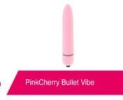 https://www.pinkcherry.com/products/pinkcherry-bullet-vibe (PinkCherry USA) nhttps://www.pinkcherry.ca/products/pinkcherry-bullet-vibe (PinkCherry Canada) nnYes, we know that there&#39;s more to life than the pursuit of orgasms, but when you find the perfect, portable pleasure piece you&#39;ve been dreaming of, even the afterglow seems to shine a little brighter. What&#39;s our point, you ask? Well, our super-silky PinkCherry Bullet Vibe may just be that piece for you!nnThe Bullet&#39;s classic shape has proven