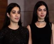 The Kapoor siblings in BLACK! Janhvi or Khushi: Who made a style statement in their outfit? Both the Gen Z stars have amassed a separate fan base for themselves. While late Sridevi&#39;s elder daughter had already made her place in the Hindi film industry, Khushi Kapoor is yet to enter Bollywood. However, the younger daughter has already started to make an impact with her on-point styling and beauty. At an event, the Kapoor sibling arrived at the venue hand-in-hand. Janhvi Kapoor stole the spotlight