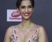 Sonam Kapoor proves she is the ultimate-fashionista in an embroidered bodice gown with a sultry plunge #Rewind The &#39;Neerja&#39; actress waltzed at the red carpet of Stardust Awards 2017 looking every bit of a Disney princess in that sheer and dazzling gown. Though she looked absolutely gorgeous in her ideal fairytale dress, yet it was a bold attempt to opt for a sheer dress with embroidery on the bust area for the red carpet. While she went blingy with her attire, she opted for a minimalist look of