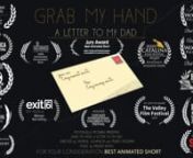 GRAB MY HAND from Camrus Johnson is a gift to his grieving father and a message to all to cherish every second you have with the ones you love while you still can.nnDirectors:nCamrus Johnson (@CamrusJ)nPedro Piccinini (eolobo.com)nnAnimation and Design:nPedro PiccinininnProducers: nCamrus Johnson nnFeatures:nCamrus Johnson (Batwoman, The Sun is Also a Star)nEric R. WilliamsnMaaliyah PapillionnnMusic Composer:nFrazier SmithnnSound Recordist:nMichael GaffneynnProduction Partners:nMoon Jelly Pictur