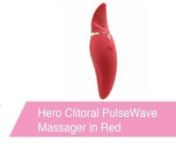 https://www.pinkcherry.com/products/hero-clitoral-pulsewave-massager(PinkCherry US)nnhttps://www.pinkcherry.ca/products/hero-clitoral-pulsewave-massager(PinkCherry Canada)nnWe&#39;ve got plenty of experience with the old adage &#39;good things come in small packages&#39;, and hopefully you&#39;ve learned this life (and sex) lesson for yourself. When Zalo&#39;s Hero showed up, we realized that it may be the most perfect example in existence. Yes, it&#39;s on the petite end of things size-wise, but the Hero offers up