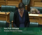 2021-03-17 - Child Protection (Child Sex Offender Government Agency Registration) Amendment Bill - First Reading - Video 1nnPoto Williams