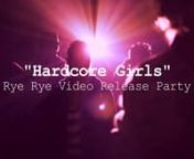 DimePiece Presents: Hardcore Girls with Rye Rye // Party &amp; Screening coveragennSome things just fit: bread and butter, a lock and key, Mick Jagger and sex. Surely there’s no question that DimePiece and Rye Rye should combine forces to unite for a evening of creative expression and performance. On February 26th, DimePiece brought you the exclusive release of Rye Rye’s video “Hardcore Girls”, directed by Liza Minou Morberg in collaboration with DimePiece. The colorful video story was s