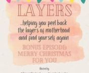 LAYERS is hosted by Sue Richards and Tamsin Williamsonnnhttps://www.instagram.com/suerichards.coaching/nhttps://www.instagram.com/theparenthoodcoach/nnBONUS FESTIVE EPISODEnnWrapping up the year with a cheeky bonus episode where Tamsin @theparenthoodcoach and I talk all about the pressure we can feel as mums to make this festive period ‘perfect’ for everyone elsennOften to the detriment of our own enjoyment and leaving our own wants and needs at the bottom of the list nnSo this is our invita