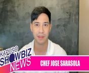 Ibinunyag ni Chef Jose Sarasola ang dahilan kung bakit sila naghiwalay ng kaniyang dating kasintahan na si Maria Ozawa. Pero handa na kaya siyang magmahal muli?&#60;br/&#62;&#60;br/&#62;Video Producer: Beatrice Pinlac&#60;br/&#62;Video Editor: Karl Owen Panal&#60;br/&#62;&#60;br/&#62;Kapuso Showbiz News is on top of the hottest entertainment news. We break down the latest stories and give it to you fresh and piping hot because we are where the buzz is.&#60;br/&#62;&#60;br/&#62;Be up-to-date with your favorite celebrities with just a click! Check out Kapuso Showbiz News for your regular dose of relevant celebrity scoop: http://www.gmanetwork.com/kapusoshowbiznews&#60;br/&#62;