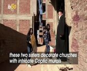These two sisters decorate churches with intricate Coptic murals in their hometown in southern Egypt. Buzz60’s Johana Restrepo has more.