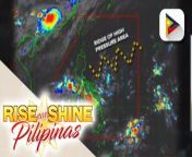 INFO WEATHER &#124; Ridge of high pressure area, patuloy na nakaaapekto sa eastern section ng Luzon