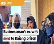 Emilia Hanafi, the former wife of tycoon SM Faisal SM Nasimuddin has been sent to Kajang prison to serve her seven-day sentence for contempt of court.&#60;br/&#62;&#60;br/&#62;Read More: https://www.freemalaysiatoday.com/category/nation/2022/06/27/businessmans-ex-wife-sent-to-kajang-prison/ &#60;br/&#62;&#60;br/&#62;Laporan Lanjut: https://www.freemalaysiatoday.com/category/bahasa/tempatan/2022/06/27/bekas-isteri-taikun-dihantar-ke-penjara-kajang/&#60;br/&#62;&#60;br/&#62;Free Malaysia Today is an independent, bi-lingual news portal with a focus on Malaysian current affairs.&#60;br/&#62;&#60;br/&#62;Subscribe to our channel - http://bit.ly/2Qo08ry&#60;br/&#62;------------------------------------------------------------------------------------------------------------------------------------------------------&#60;br/&#62;Check us out at https://www.freemalaysiatoday.com&#60;br/&#62;Follow FMT on Facebook: http://bit.ly/2Rn6xEV&#60;br/&#62;Follow FMT on Dailymotion: https://bit.ly/2WGITHM&#60;br/&#62;Follow FMT on Twitter: http://bit.ly/2OCwH8a &#60;br/&#62;Follow FMT on Instagram: https://bit.ly/2OKJbc6&#60;br/&#62;Follow FMT Lifestyle on Instagram: https://bit.ly/39dBDbe&#60;br/&#62;Follow FMT Ohsem on Instagram: https://bit.ly/32KIasG&#60;br/&#62;Follow FMT Telegram - https://bit.ly/2VUfOrv&#60;br/&#62;------------------------------------------------------------------------------------------------------------------------------------------------------&#60;br/&#62;Download FMT News App:&#60;br/&#62;Google Play – http://bit.ly/2YSuV46&#60;br/&#62;App Store – https://apple.co/2HNH7gZ&#60;br/&#62;Huawei AppGallery - https://bit.ly/2D2OpNP&#60;br/&#62;&#60;br/&#62;#FMTNews #EmiliaHanafi #FaisalNasimuddin #ContemptOfCourt