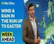 This is the Met Office UK Weather forecast for the week ahead 25/03/2024&#60;br/&#62;&#60;br/&#62;The weather in the run up to Easter will be fairly unsettled with low pressure lingering to the west of the UK bringing some wet and blustery weather. There are some tentative signs for something a little drier and warmer for the weekend. Bringing you this weekend’s weather forecast is Alex Burkill.&#60;br/&#62;&#60;br/&#62;You may also enjoy:&#60;br/&#62;– Podcasts exploring weather and climate https://www.youtube.com/playlist?list=PLGVVqeJodR_brL5mcfsqI4cu42ueHttv0&#60;br/&#62;– Daily weather forecasts https://www.youtube.com/playlist?list=PLGVVqeJodR_Zew9xGAqYVtGjYHau-E2yL&#60;br/&#62;– Deep dive in-depth forecasts https://www.youtube.com/playlist?list=PLGVVqeJodR_ZGnhyYdlEpdYrjZ-Pmj2rt&#60;br/&#62;